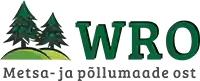 WRO logo - metsa ja p&otilde;llumaade ost.